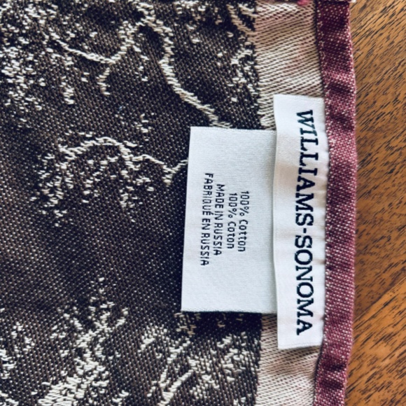 Williams-Sonoma HERITAGE TURKEY JACQUARD KITCHEN TOWEL - Picture 3 of 3